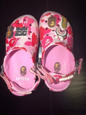 Bape crocs